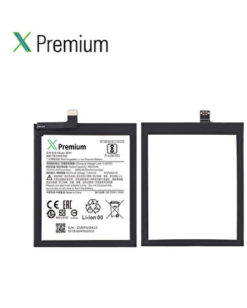 Xpremium Xiaomi Mi 9T Uyumlu Batarya Pil Süper Yüksek Kalite 4000 mAh BP41