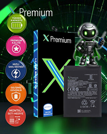 Xpremium Xiaomi MI 10Tpro Uyumlu Batarya Pil Süper Yüksek Kalite 5000 mAh BM53