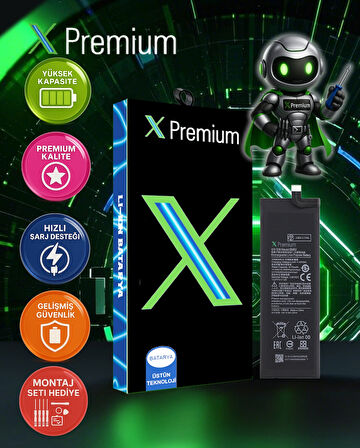 Xpremium Xiaomi MI CC9 PRO Uyumlu Batarya Pil Süper Yüksek Kalite 5170 mAh BM52