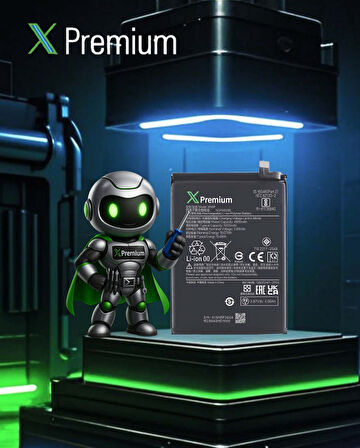 Xpremium Xiaomi Redmi Note 13 4G Uyumlu Batarya Pil Süper Yüksek Kalite 4900 mAh BN5P