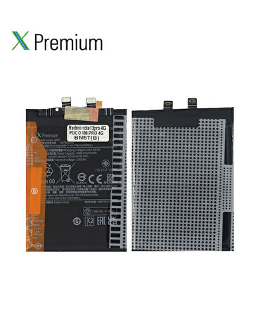 Xpremium Xiaomi MI 13T Uyumlu Batarya Pil Süper Yüksek Kalite 4900 mAh BM5T