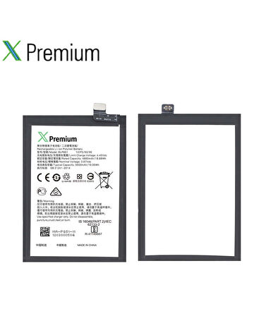 Xpremium Oppo A54 5G Uyumlu Batarya Pil Süper Yüksek Kalite 5000 mAh BLP851