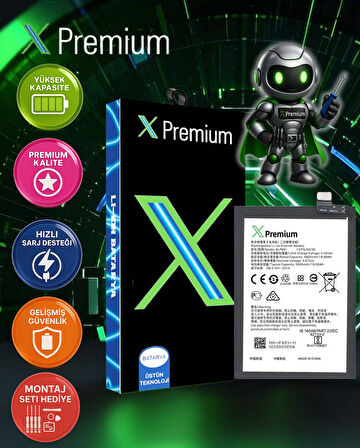 Xpremium Oppo A95 Uyumlu Batarya Pil Süper Yüksek Kalite 5000 mAh BLP851