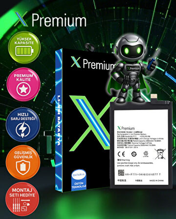 Xpremium Oppo Realme C25Y Uyumlu Batarya Pil Süper Yüksek Kalite 5000 mAh BLP771