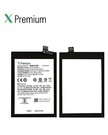 Xpremium Oppo Realme Q3 Uyumlu Batarya Pil Süper Yüksek Kalite 5000 mAh BLP841