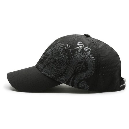 Valkyrie Dragon Nefes Alabilir Spor Şapka – Ayarlanabilir Outdoor Balıkçı Kamp Günlük Unisex Şapka