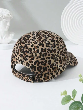 Valkyrie Leopar Desenli Şapka Kadın Erkek Ayarlanabilir Snapback Baseball Cap Spor Günlük Şapka