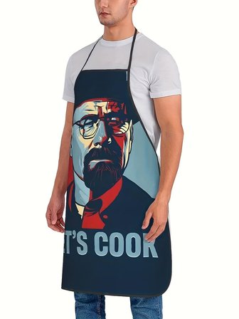 Valkyrie Let’s Cook Baskılı Komik Mutfak Önlüğü Unisex Ayarlanabilir Askılı Walter White