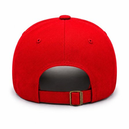 Valkyrie Gold Nakışlı Ayarlanabilir Unisex Baseball Cap Spor Günlük Şapka Kırmızı