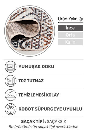 Bolero Modern Halı | Yumuşak Dokulu, Dayanıklı, Tozumaz, Kolay Temizlik, Dokuma Taban