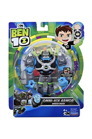 Ben 10 Omni Kix Armor Shock Rock Figür Ben Ten Omni Kix Armor Shock Rock Orijinal