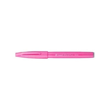 Pentel Brush Sing Fırça Uçlu Kaligrafi Kalemi Pink (10 Lu Paket) Ses15C-Px