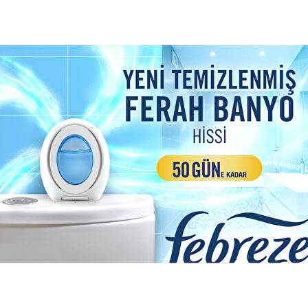 Febreze Hava Ferahlatıcı Banyo Oda Kokusu Temiz Çarşaf Ferahlığı