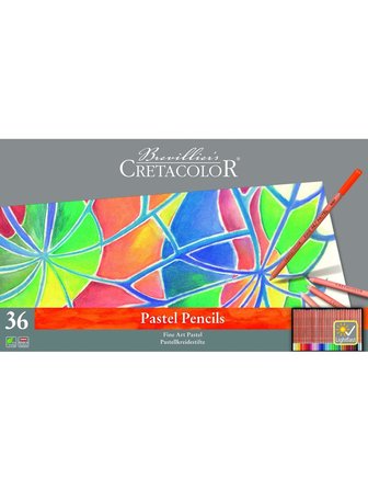 Cretacolor Fine Art Pastel Boya Kalemi Seti 36 Renk Metal Kutu 47036