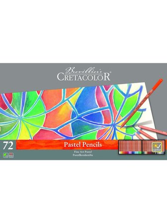 Cretacolor Fine Art Pastel Boya Kalemi Seti 72 Renk Metal Kutu 47072