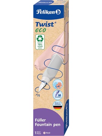 Pelikan Dolma Kalem Twist Eco Pastel Pembe
