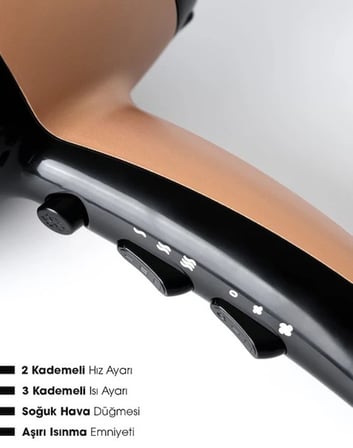 Pirantech İyonlu Saç Kurutma Makinesi KS16