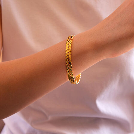 İmitasyon Burma Bilezik Başak Model 8 mm BLZ-3096