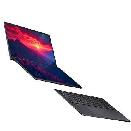 ASUS Zenbook Duo UX8406MA-DS00TT Ultra7 155H 16GB 1TBSSD 14" WUXGA Touch W11H Dizüstü Bilgisayar