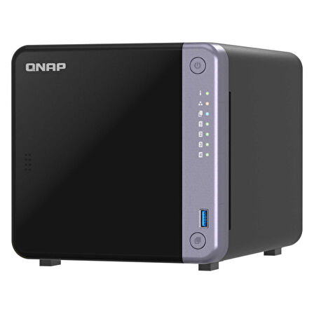 QNAP TS-432X-4G002 4GB 2x1TBHDD 4x3.5" SATA Desteği RAID(0) NAS Depolama Ünitesi