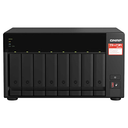 Qnap TS-873A-SW5T004 8GB 8TBHDD SATA Desteği RAID(0) NAS Depolama Ünitesi