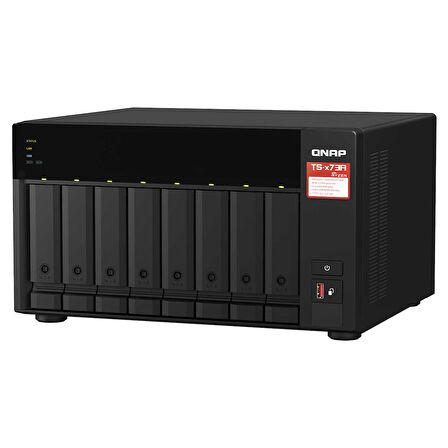 Qnap TS-873A-SW5T008 8GB 2x6TBHDD SATA Desteği RAID(0) NAS Depolama Ünitesi