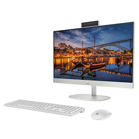 HP 24-CR0011NT 80N40EA009 Ryzen7 7730U 64GB 1TBSSD 23.8" FHD W11P All In One Bilgisayar