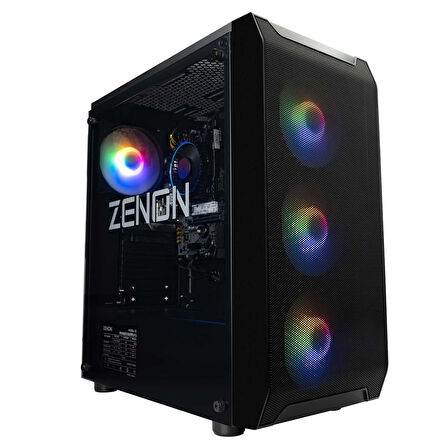 ZENON Gaming ZG-161A010 Ryzen5 5600 32GB 512SSD RTX5060 W11P Masaüstü Bilgisayar