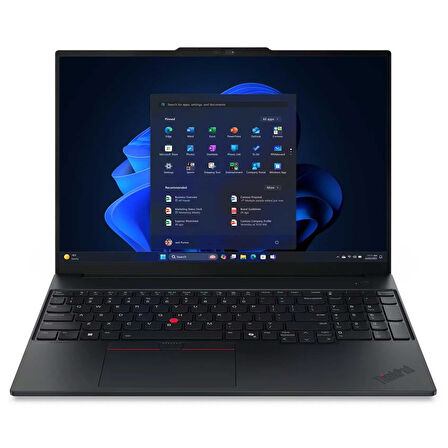 Lenovo E16 21SR006RTX011 Ultra7 255H 64GB 1TBSSD 16" WUXGA FreeDOS Dizüstü Bilgisayar