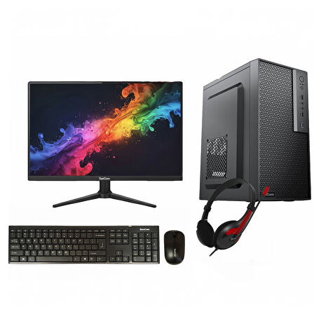 RaXius SunCom Force SC3-137-S004 i5-7500 16GB 512SSD 19" FreeDOS Masaüstü Bilgisayar