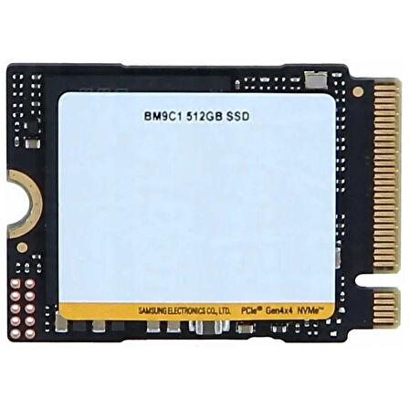 Samsung BM9C1 512GB 3000/1200MB/s Gen4x4 22x42 M.2 NVMe SSD