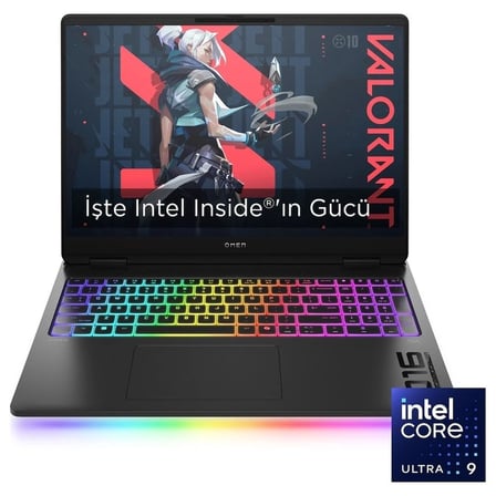HP Omen Max 16-AH0001NT Ultra 9 275HX B8SK8EA-K36 48GB 2tb RTX5090 24GB W11PRO 16" OLED Wqxga 240Hz Gaming Laptop