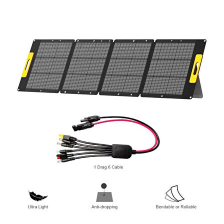 400 WATT KATLANABİLİR GÜNEŞ PANELİ SOLAR PANEL KAMP