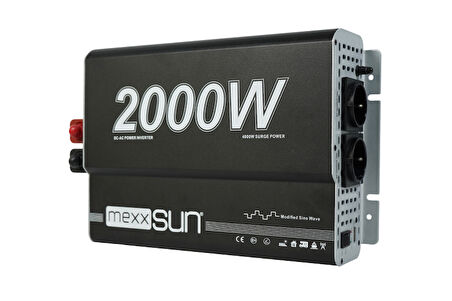 Mexxsun Modifiye sinüs İnverter 24V 2000W