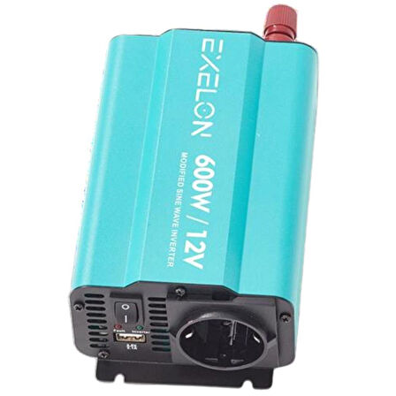 Tekovasyon Arge Exelon 12 V 600 W Modifiye Sinüs inverter