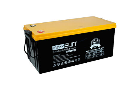 Mexxsun Jel akü 12V 200Ah (MEX12-200) BT200.12JAMX.002