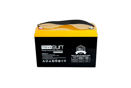 Mexxsun Jel akü 12V 100Ah (MEX12-100) BT100.12JAMX.002