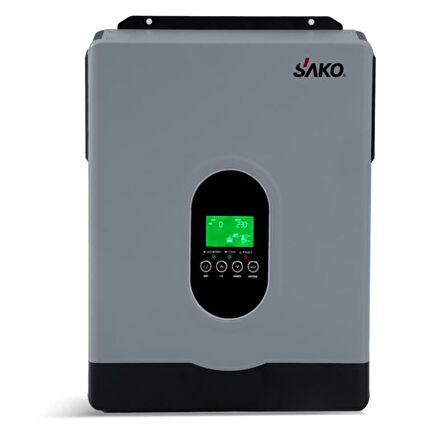 Sako E-SUN 2.7Kva 2.7KW 2700 Watt 24 Volt Akıllı İnverter İnvertör  Voc 30-400 VDC