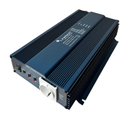 Solar A Enerji  Linetech 12V 1000W Tam Sinüs Inverter 100S-12E