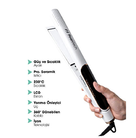 Pirantech Saç Düzleştirici TA-2638