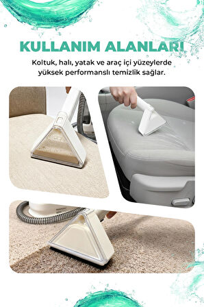 PiranTech KT-703 Koltuk ve Halı Yıkama Makinesi  – Derinlemesine Temizliğin Yeni Adresi!