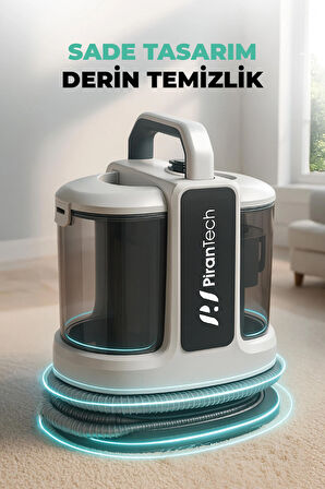 PiranTech KT-703 Koltuk ve Halı Yıkama Makinesi  – Derinlemesine Temizliğin Yeni Adresi!