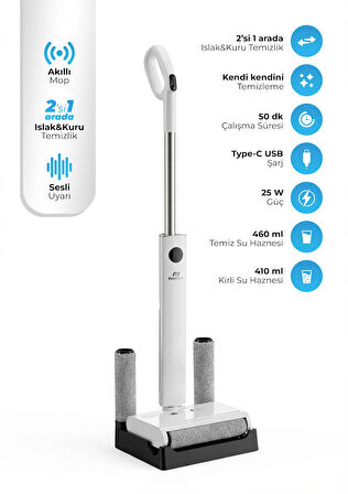 PiranTech M-210 Islak & Kuru Zemin Temizleyici