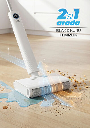 PiranTech M-210 Islak & Kuru Zemin Temizleyici