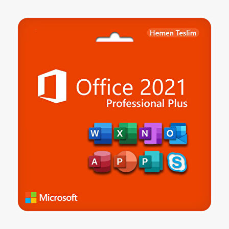 Windows 10 Pro + Office 2021 Pro Plus Dijital Lisans Anahtarı