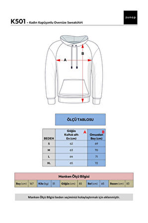 Unisex Happiest Baskılı Kapşonlu Oversize Sweatshirt