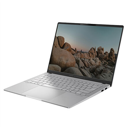 Asus Vivobook S14 Amd Ryzen Aı 7 350 24GB LPDDR5X 512GB 14" 3k OLED 120Hz 600NIT Amd Radeon Graphics Windows 11 Home Taşınabilir Bilgisayar M5406KAH01 + Zettaçanta