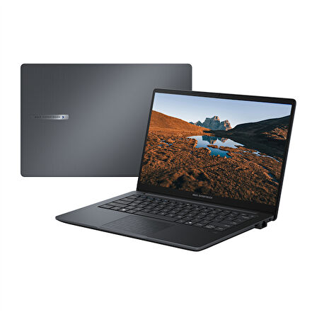 Asus Expertbook B1 B1403CVA Intel Core I5-1334U 80GB Ddr5 512GB SSD Intel Iris x Graphics 14" Fhd LED 300NITS Freedos Taşınabilir Bilgisayar B1403CVAF21 + Zettaçanta