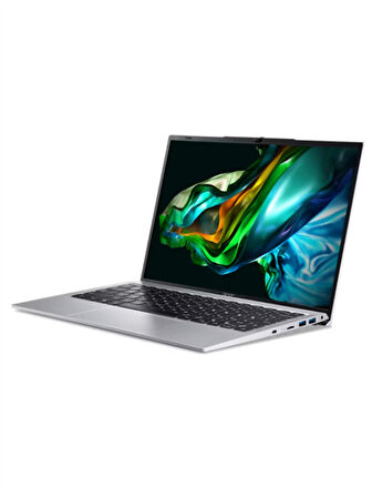 Aspire Lite Intel I5-1235U 48GB Ddr5 1tb SSD UHD Graphics 14'' Fhd W11PRO Gümüş Notebook AL1451MWP14 + Zettaçanta