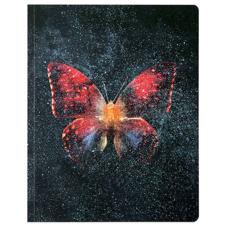 Keskin Color Bind-Note Butterfly 13X16,5Cm 80 Yaprak Çizgili Not Defteri (2 Li Paket)